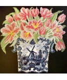 Elizabeth Bradley, Flower Pots, DUTCH TULIPS - 16x16 pollici Elizabeth Bradley - 18