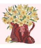 Elizabeth Bradley, Flower Pots, NARCISSI POT - 16x16 pollici Elizabeth Bradley - 12