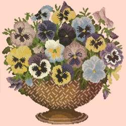 Elizabeth Bradley, Flower Pots, PANSY BOWL - 16x16 pollici Elizabeth Bradley - 3