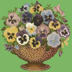 Elizabeth Bradley, Flower Pots, PANSY BOWL - 16x16 pollici Elizabeth Bradley - 7