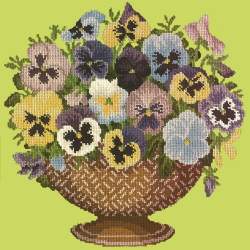 Elizabeth Bradley, Flower Pots, PANSY BOWL - 16x16 pollici Elizabeth Bradley - 8