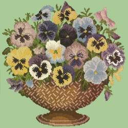 Elizabeth Bradley, Flower Pots, PANSY BOWL - 16x16 pollici Elizabeth Bradley - 9