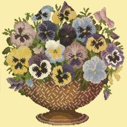 Elizabeth Bradley, Flower Pots, PANSY BOWL - 16x16 pollici Elizabeth Bradley - 10