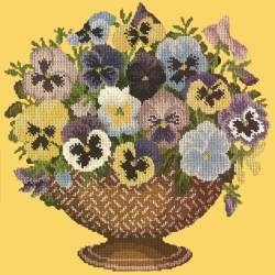 Elizabeth Bradley, Flower Pots, PANSY BOWL - 16x16 pollici Elizabeth Bradley - 11