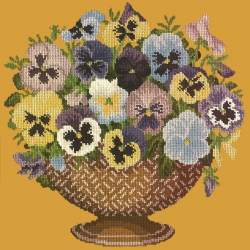 Elizabeth Bradley, Flower Pots, PANSY BOWL - 16x16 pollici Elizabeth Bradley - 13