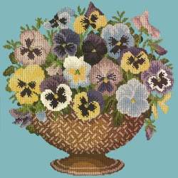 Elizabeth Bradley, Flower Pots, PANSY BOWL - 16x16 pollici Elizabeth Bradley - 15