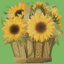 Elizabeth Bradley, Flower Pots, SUNFLOWER BASKET - 16x16 pollici Elizabeth Bradley - 7