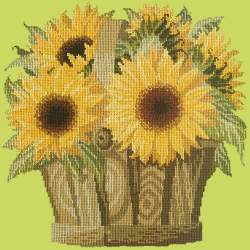 Elizabeth Bradley, Flower Pots, SUNFLOWER BASKET - 16x16 pollici Elizabeth Bradley - 8