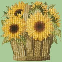 Elizabeth Bradley, Flower Pots, SUNFLOWER BASKET - 16x16 pollici Elizabeth Bradley - 9