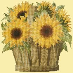 Elizabeth Bradley, Flower Pots, SUNFLOWER BASKET - 16x16 pollici Elizabeth Bradley - 10