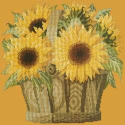 Elizabeth Bradley, Flower Pots, SUNFLOWER BASKET - 16x16 pollici Elizabeth Bradley - 13