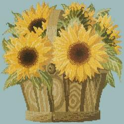 Elizabeth Bradley, Flower Pots, SUNFLOWER BASKET - 16x16 pollici Elizabeth Bradley - 14