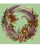 Elizabeth Bradley, Forget-Me-Nots, BUDDLIEA - 16x16 pollici Elizabeth Bradley - 9