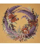 Elizabeth Bradley, Forget-Me-Nots, BUDDLIEA - 16x16 pollici Elizabeth Bradley - 13