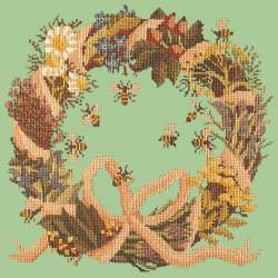 Elizabeth Bradley, Fruits of the Earth, WREATH OF HERBS - 16x16 pollici Elizabeth Bradley - 9