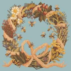 Elizabeth Bradley, Fruits of the Earth, WREATH OF HERBS - 16x16 pollici Elizabeth Bradley - 14