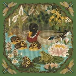 Elizabeth Bradley, Natural History, DUCK POND - 16x16 pollici Elizabeth Bradley - 6