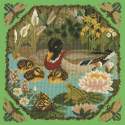 Elizabeth Bradley, Natural History, DUCK POND - 16x16 pollici Elizabeth Bradley - 7