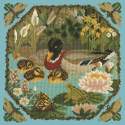 Elizabeth Bradley, Natural History, DUCK POND - 16x16 pollici Elizabeth Bradley - 15