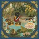 Elizabeth Bradley, Natural History, DUCK POND - 16x16 pollici Elizabeth Bradley - 16