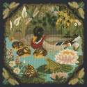 Elizabeth Bradley, Natural History, DUCK POND - 16x16 pollici Elizabeth Bradley - 18