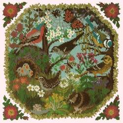 Elizabeth Bradley, Natural History, HEDGEROW - 16x16 pollici Elizabeth Bradley - 12