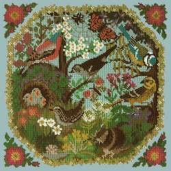 Elizabeth Bradley, Natural History, HEDGEROW - 16x16 pollici Elizabeth Bradley - 14