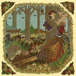 Elizabeth Bradley, Natural History, WOODLAND - 16x16 pollici Elizabeth Bradley - 10