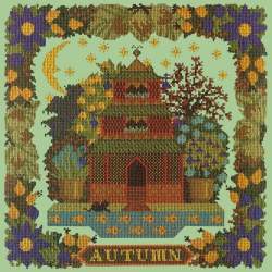 Elizabeth Bradley, Seasonal Samplers, AUTUMN SAMPLER - 16x16 pollici Elizabeth Bradley - 9