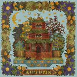 Elizabeth Bradley, Seasonal Samplers, AUTUMN SAMPLER - 16x16 pollici Elizabeth Bradley - 14