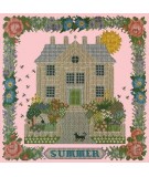 Elizabeth Bradley, Seasonal Samplers, SUMMER SAMPLER - 16x16 pollici Elizabeth Bradley - 2