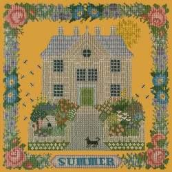 Elizabeth Bradley, Seasonal Samplers, SUMMER SAMPLER - 16x16 pollici Elizabeth Bradley - 13