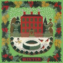 Elizabeth Bradley, Seasonal Samplers, WINTER SAMPLER - 16x16 pollici Elizabeth Bradley - 7