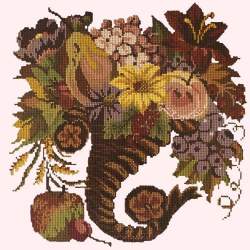 Elizabeth Bradley, Victorian Flowers, AUTUMN CORNUCOPIA - 16x16 pollici Elizabeth Bradley - 13