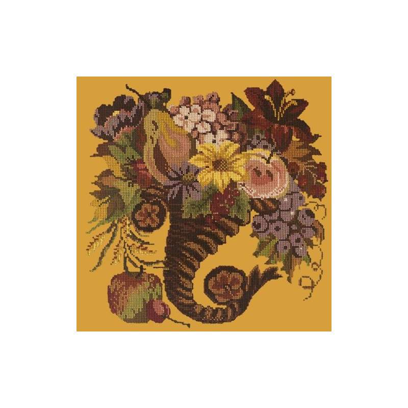 Elizabeth Bradley, Victorian Flowers, AUTUMN CORNUCOPIA - 16x16 pollici Elizabeth Bradley - 14