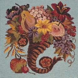 Elizabeth Bradley, Victorian Flowers, AUTUMN CORNUCOPIA - 16x16 pollici Elizabeth Bradley - 15