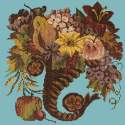 Elizabeth Bradley, Victorian Flowers, AUTUMN CORNUCOPIA - 16x16 pollici Elizabeth Bradley - 16