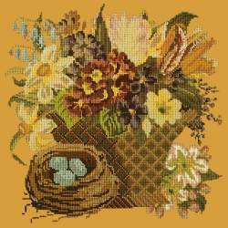 Elizabeth Bradley, Victorian Flowers, SPRING BASKET - 16x16 pollici Elizabeth Bradley - 13