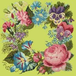 Elizabeth Bradley, Victorian Flowers, SUMMER WREATH - 16x16 pollici Elizabeth Bradley - 8