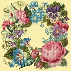 Elizabeth Bradley, Victorian Flowers, SUMMER WREATH - 16x16 pollici Elizabeth Bradley - 10