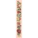 Elizabeth Bradley, Bell Pulls, VICTORIAN FLOWER BELL PULL - 46x6 pollici Elizabeth Bradley - 3