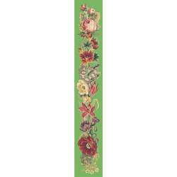 Elizabeth Bradley, Bell Pulls, VICTORIAN FLOWER BELL PULL - 46x6 pollici Elizabeth Bradley - 7