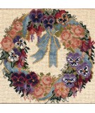 Elizabeth Bradley, Floribunda, GARLAND OF PANSIES - 12x12 pollici Elizabeth Bradley - 1