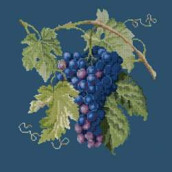 Elizabeth Bradley, Botanical Fruits, GRAPES - 16x16 pollici Elizabeth Bradley - 16