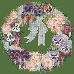 Elizabeth Bradley, Floribunda, GARLAND OF PANSIES - 12x12 pollici Elizabeth Bradley - 6