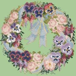 Elizabeth Bradley, Floribunda, GARLAND OF PANSIES - 12x12 pollici Elizabeth Bradley - 9