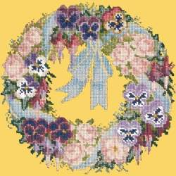 Elizabeth Bradley, Floribunda, GARLAND OF PANSIES - 12x12 pollici Elizabeth Bradley - 11