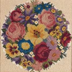 Elizabeth Bradley, Floribunda, VICTORIAN POSY - 12x12 pollici Elizabeth Bradley - 12