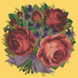 Elizabeth Bradley, Floribunda, VIOLETS AND ROSES - 12x12 pollici Elizabeth Bradley - 11