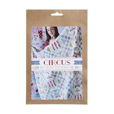Tilda Quilt Pattern 137 x 197 cm Circus Tilda Fabrics - 1